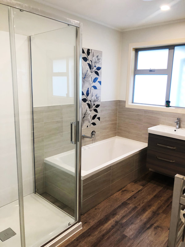 McKinnon bathroom after home renovation, Wellington