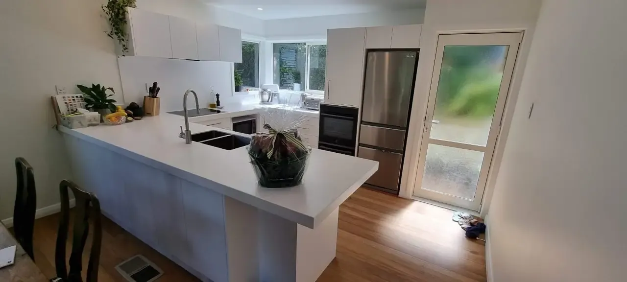 Kitchen renovation, Khandallah: after