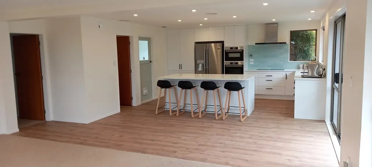 Kitchen renovation, Silverstream: after