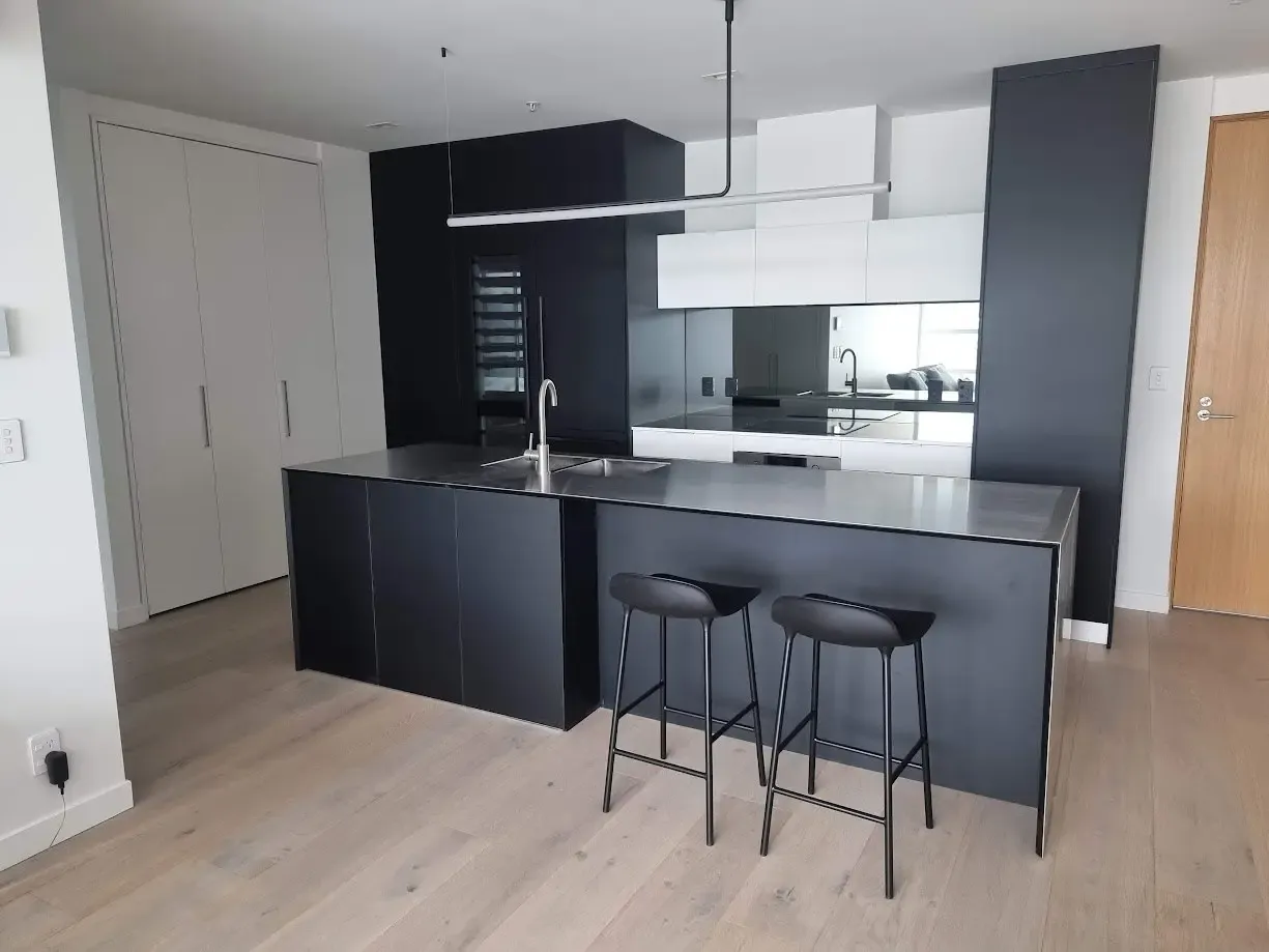 Kitchen renovation, Wellington CBD: after