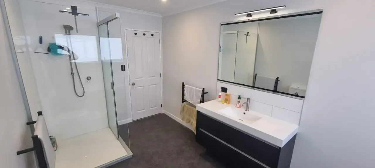 Bathroom renovation, Churton Park: after